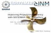 Improving Propulsion Efficiency with SISTEMAR CLT … · Improving Propulsion Efficiency with SISTEMAR CLT ... 2000 “Optimization of ship propulsion by means of innovative solutions