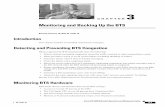 Monitoring and Backing Up the BTS · 3-3 Cisco BTS 10200 Softswitch Operations and Maintenance Guide OL-12797-10 Chapter 3 Monitoring and Backing Up the BTS Checking BTS System Health