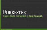 © 2017 FORRESTER. REPRODUCTION PROHIBITED.€ºSocial collaboration platform ›Deep personalization via machine ... Mobile learning is a valued and ef fective ... © 2017 FORRESTER.