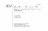 Wind Tunnel Testing of Three S809 Aileron Configurations ... · Wind Tunnel Testing of Three S809 Aileron Configurations for ... Most wind tunnel data sets do not contain airfoil