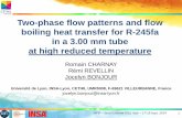 Two-phase flow patterns and flow boiling heat …animp.it/prodotti_editoriali/materiali/convegni/pdf/multifase_2014...Two-phase flow patterns and flow boiling heat transfer for R ...