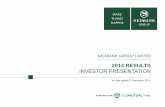 2014 RESULTS INVESTOR PRESENTATION - Nedbank RESULTS INVESTOR PRESENTATION ... Aug 13 Feb 14 Aug 14 Feb 15 Nedbank 2014 GDP growth forecast ... Public sector Private sector