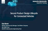 Secure Product Design Lifecycle for Connected … Product Design Lifecycle for Connected Vehicles ... Interconnectivity And Increased Hacker Capability ... Product Development