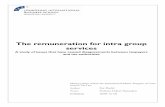 Remuneration for intra group services 282255/   The remuneration for intra group services