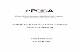 PUBLIC PROCUREMENT AND DISPOSAL GENERAL MANUAL · 2015-11-30 · 4. This Public Procurement and Disposal General Manual (PPDGM) ... It will also play a big role ... PPDGM Public Procurement