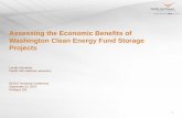 Assessing the Economic Benefits of Washington … 2 Wednesday...Assessing the Economic Benefits of Washington Clean Energy Fund Storage Projects Landis Kannberg Pacific NW National