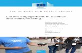 Citizen Engagement in Science and Policy-Makingpublications.jrc.ec.europa.eu/repository/bitstream/JRC105004/lbna... · Citizen Engagement in Science and Policy-Making Reflections