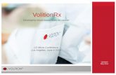 VolitionRx - content.stockpr.comcontent.stockpr.com/volitionrx/db/Events/1964/presentation/... · risks and uncertainties and actual results and outcomes may differ materially from