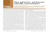 The physics of boron nitride nanotubes - University of ...research.physics.berkeley.edu/zettl/pdf/389.PhysToday.63...The case of boron nitride nanotubes (BNNTs) is a good example of