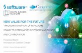 NEW VALUE FOR THE FUTURE - Capgemini · • Aris, Alfabet, Apama, Terracotta, Universal Messaging, webMethods. 23 | Event Sources SOFTWARE AG INDUSTRY 4.0 AND IOT BLUEPRINT ARCHITECTURE