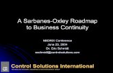 A Sarbanes-Oxley Roadmap to Business Continuity - Roadmap to Continuity.pdf · Control Solutions International TECHNOLOGY ADVISORY, ASSURANCE & RISK MANAGEMENT GROUP A Sarbanes-Oxley