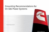 Grounding Recommendations for On Site Power Systemsewh.ieee.org/soc/pes/newyork/Archive Docs/Cummins_PS_Grounding 1… · Zigzag or wye-delta transformers may be used to obtain a