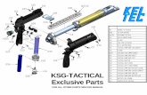 KSG-TACTICAL Exclusive Parts - keltecweapons.com · 540 muzzle plate tactical for all other parts see ksg manual ksg-tactical exclusive parts 228. 118 135 136 137 138 139 140 141