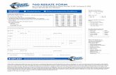 60 REBATE FORM - Coker Tire€¢ Mail completed rebate form and original receipt to: Coker Whitewall Rebate Coker Tire 1317 Chestnut St Chattanooga, TN 37402 To learn more, call 866-784-2170.