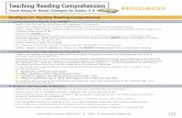 Strategies for Teaching Reading Comprehension - … fileStrategies for Teaching Reading Comprehension NORTHERN ILLINOIS UNIVERSITY 2006 ELEARNING SERVICES 1. Comprehension ... 7. Summarization: