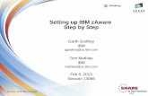 Setting up IBM zAware Step by Step · Setting up IBM zAware Step by Step Garth Godfrey IBM ... authorizes customers to use IBM SE only to execute the processing of Eligible ... Concurrent