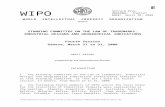 SCT/4 draft report - WIPO - World Intellectual Property ... · Web viewE SCT/4/6 Prov. ORIGINAL: English DATE: April 10, 2000 WORLD INTELLECTUAL PROPERTY ORGANIZATION GENEVA STANDING