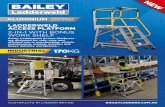 LADDERWELD ACCESS PLATFORM - Bailey Laddersbaileyladders.com.au/.../bailey_ladderweld_accessplatform_flyer.pdf · LADDERWELD ACCESS PLATFORM 2-IN ... Steel bracing under bottom tread