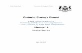 Ontario Energy Board Requirements Chapter... · Chapter 2 Filing requirements for electricity distribution companies ... Ontario Energy Board July 20, 2017 2.5 ... 2.6.1 Revenue Requirement