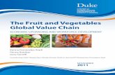 The Fruit and Vegetables Global Value Chain - Duke … Fruit and Vegetables Global Value Chain ... Analysis and Discussion of the ... 1Fruit and vegetables consumption has been positively