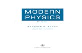 Modern Physics, 3rd Edition - WordPress.com · MODERN PHYSICS Third edition Kenneth S. Krane DEPARTMENT OF PHYSICS OREGON STATE UNIVERSITY JOHN WILEY & SONS, INC