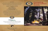 5 2 1 Camping Reservation Guide - California State Parks · camping confirmation letter until you have received your ... picnic tables, showers, a ... stay of a youth who presents