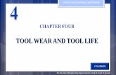 TOOL WEAR AND TOOL LIFE - جامعة الملك سعودfac.ksu.edu.sa/sites/default/files/5_-_a_-_tool_wear_and_tool_life...affecting tool-material properties) ... Tool wear as a