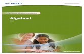 Algebra I - Educational Testing Service€¢ A template study plan • Study topics • Practice questions and explanations of correct answers • Test-taking tips and strategies •
