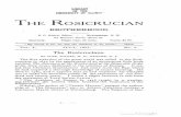 THE RosicRUCIAN · LIBRARY OF THE UNIVERSITY OF IUJNQI·' THE RosicRUCIAN BROTHERHOOD. S. C. GOULD, Editor. - - MANCHEST~R, N. H. 64 Hanover Street (Room 3).