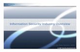 Information Security Industry Overview · Information Security Industry Overview ... Audit, assess, ... Open Source Security Testing Methodology Manual .