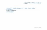 Intel RealSense™ 3D Camera ZR300 · 4.1 Embedded 3D Imaging System ... Localization, and Tracking Person Recognition, Tracking, and Gestures SLAM real-time 6DoF tracking, mapping,