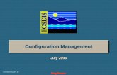 Configuration ManagementConfiguration …€¢ Introduction • Configuration Management Topics ... software configuration management tool. 625-EMD-012, Rev. 02 8 EMD CM Activities