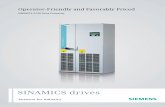 SINAMICS drives - Simotech · 3 Quieter, more compact, more user-friendly SINAMICS® G150 is the Siemens drive solution for applications that do not require regenerative feedback