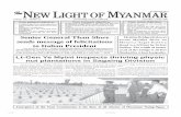 "The New Light of Myanmar" 2 June 2007 - ibiblio · THE NEW LIGHT OF MYANMAR Saturday, 2 June, 2007 3 I N T E R N A T I O N A L N E W S T ut \k un\N s\S t iu;®m Hc\.Âk Students