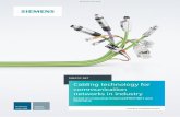 Cabling technology for communication networks in industry · 2 Cabling technology for communication networks in industry Cabling technology for communication networks in industry