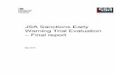Jobseeker’s Allowance sanctions early warning trial ... · List of figures ... The volume of Sanctioned cases that request a Mandatory ... also allow them to seek support from an
