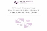 ICT and Computing Key Stage 3 & Key Stage 4 Stage 3 & Key Stage 4 Curriculum Year Plans . ... next lesson