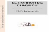 Lovecraft, H P - El horror de Dumwich - El ... - ataun.net¡sicos en Español/Lovecraft, … · Las Gorgonas, las Hidras y las Quime-ras, las terroríficas leyendas de Celeno y las