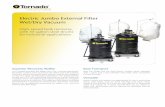 Electric Jumbo External Filter Wet/Dry Vacuum · Electric Jumbo External Filter Wet/Dry Vacuum High-speed bulk recovery, with 55-gallon steel drums for industrial applications ©2016