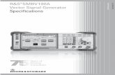 R&S®SMBV100A Test & Measurement Data Sheet | 01.01 … · Pulse modulation (R&S ... Digital standards with R&S ... • 2G/3G/LTE mobile radio standards