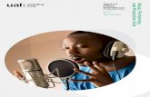 and Production Arts - University of the Arts London · 2017-12-01 · Grade Criteria Music, performing and production arts ... arts enabling the learner to ... any other supporting