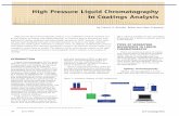 High Pressure Liquid Chromatography in Coatings Analysis · 2018-03-05 · High pressure liquid chromatography (HPLC) ... Figure 4—HPLC analysis of two batches of surfactants for