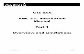 GTS 8XX AML STC Installation Manual Part 1 Overview …static.garmin.com/pumac/3486_AMLSTCInstallationManualPart1Over… · Page B GTS 8XX AML STC Installation Manual - Part 1 - Overview