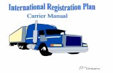 1 WHAT IS IRP? - Ministry of Transportation · 12 AUDITS ..... 35 13 APPENDIX A ... 1 What is IRP? Members of IRP IRP stands for International Registration Plan, a cooperative agreement