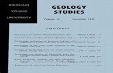 Brighan Young University Geology Studiesgeology.byu.edu/home/sites/default/files/paleoecologic... · Brigham Young University Geology Studies Volume 12 - December 1965 ... mud cracks,