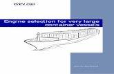 Engine selection for very large container vessels - GUnet · Engine selection for very large container vessels ... 4.1 Engine types and their characteristics ... Engine selection
