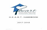 H.E.A.R.T. HANDBOOK - homeschool-life.com 2017 … · 15/05/2017 · 3 Updated 07-24-17 HEART BY-LAWS ARTICLE I: STATEMENT OF ORGANIZATION **Home Education and Responsible Teaching