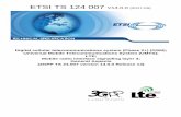 TS 124 007 - V14.0.0 - Digital cellular telecommunications ... · ETSI 3GPP TS 24.007 version 14.0.0 Release 14 2 ETSI TS 124 007 V14.0.0 (2017-03) Intellectual Property Rights IPRs