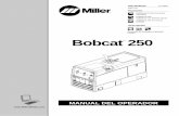 Bobcat 250 - New and Used Welding Equipment and Tools for ... LPG Manual Del Operador.… · constante, una soldadora de alambre semiautomática CD de voltaje cons-tante, 2) una soldadora