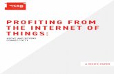 PROFITING FROM THE INTERNET OF THINGS - CSG …...... Global Mobile Data Traffic Forecast Update 2012-2017 ... Global Mobile Data Traffic Forecast Update 2012 ... PROFITING FROM THE